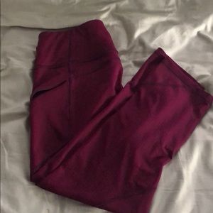 Athleta Leggings- Mesh Contender Capri